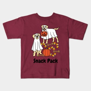 Snack Pack Ghost Dog Kids T-Shirt